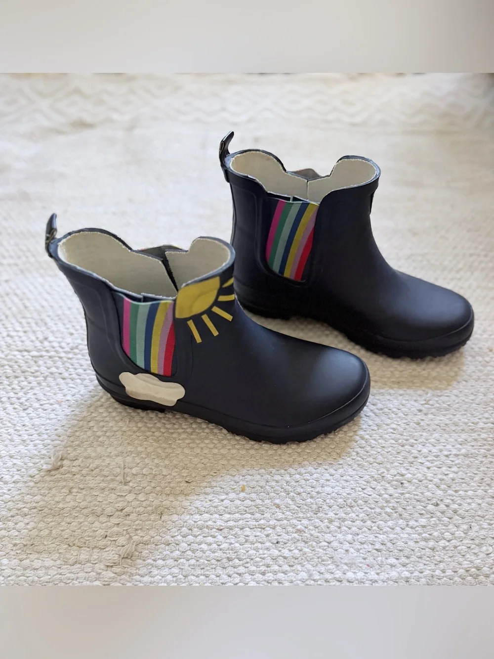 Mini Boden Rain Boots 🌈 🌞 ☁️